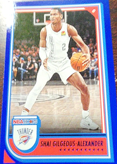 2022-23 Panini NBA Hoops #201 Shai Gilgeous-Alexander — front