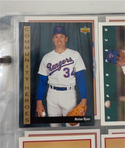 1993 Upper Deck #37 Nolan Ryan — front