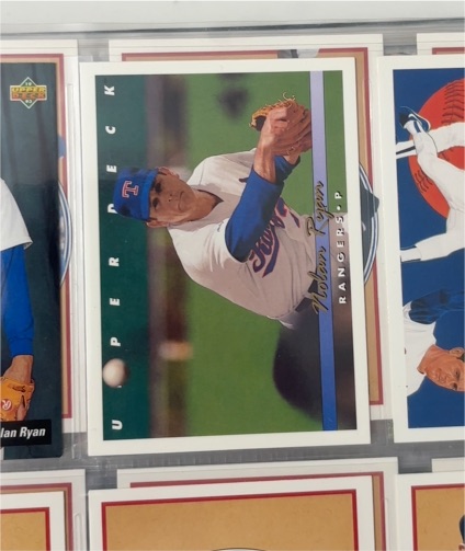 1993 Upper Deck #155 Nolan Ryan — front