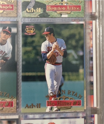 1991 Pacific Nolan Ryan No-Hitter #2 — front
