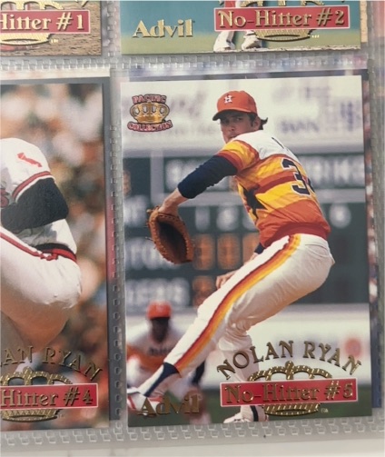 1991 Pacific Nolan Ryan Milestones No-Hitter #5 — front