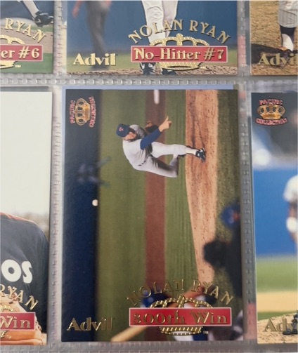 1997 Pacific Nolan Ryan 300th Win — front
