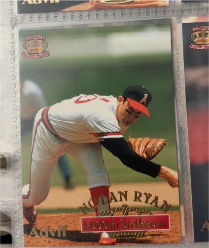 1996 Pacific Crown Collection #16 Nolan Ryan — front