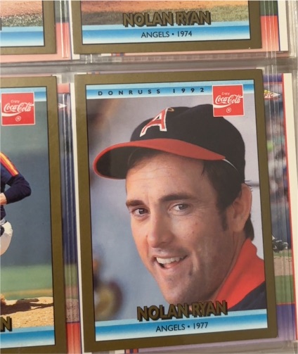1992 Donruss Coca-Cola #11 Nolan Ryan — front