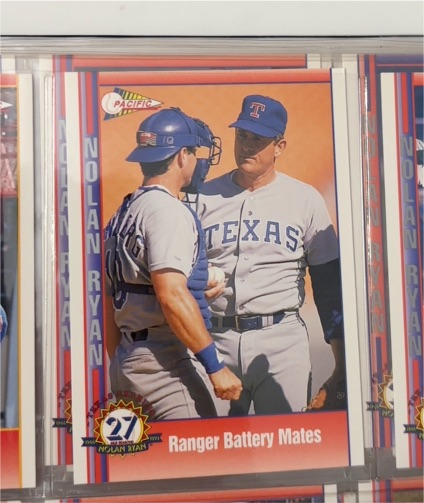1991 Pacific #93 Nolan Ryan Ranger Battery Mates — front