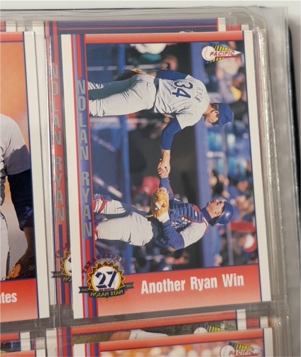 1993 Pacific Nolan Ryan #27 Another Ryan Win — front