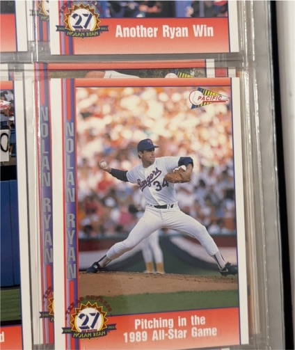 1993 Pacific #151 Nolan Ryan 27th Season — front