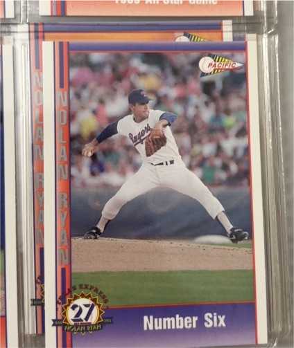 1992 Pacific Texas Express II #170 Nolan Ryan — front
