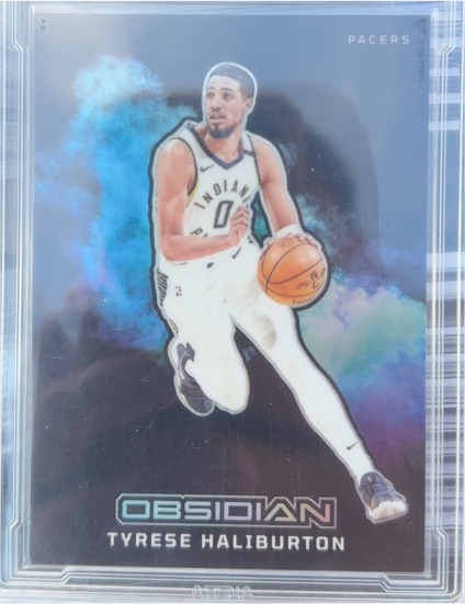 2023 Panini Obsidian Tyrese Haliburton — front