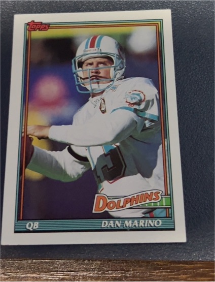 1991 Topps #112 Dan Marino — front