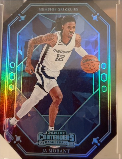 2023-24 Panini Contenders #12 Ja Morant — front