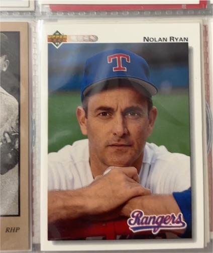 1992 Upper Deck #655 Nolan Ryan — front