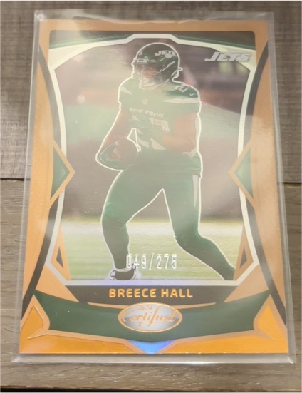 2024 Panini Certified #049 Breece Hall — front