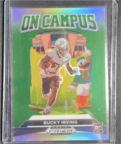 2024 Panini Prizm Draft Picks On Campus #OC-BIG Bucky Irving — front