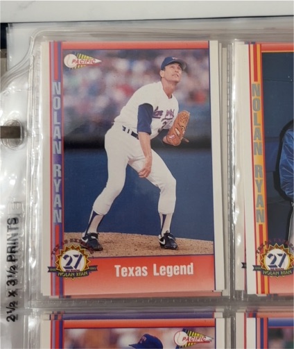 1993 Pacific Nolan Ryan #27 Texas Legend — front
