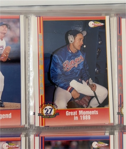 1991 Pacific Nolan Ryan Great Moments in 1989 #60 — front