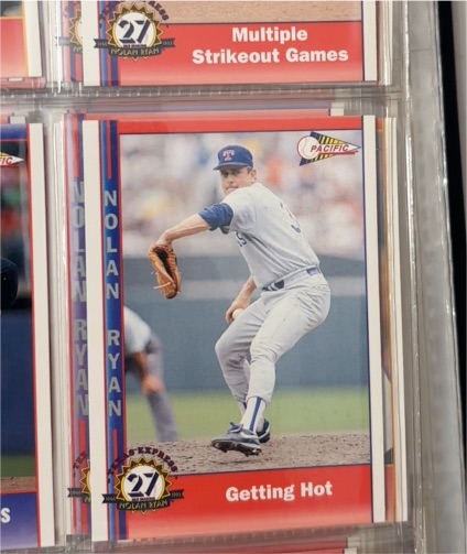 1993 Pacific Texas Express #224 Getting Hot Nolan Ryan — front