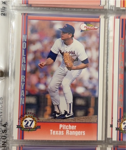 1993 Pacific Texas Express #229 Nolan Ryan — front