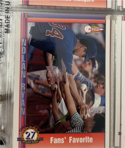 1991 Pacific Nolan Ryan Texas Express I #101 Nolan Ryan — front
