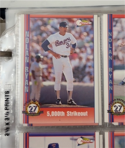 1991 Pacific Nolan Ryan Texas Express #39 Nolan Ryan — front