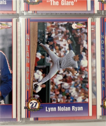 1991 Pacific #27 Lynn Nolan Ryan — front