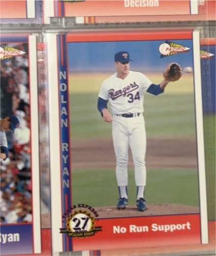1993 Pacific Texas Express #227 Nolan Ryan — front