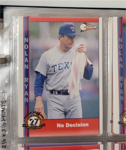 1993 Pacific Nolan Ryan #226 Texas Rangers — front