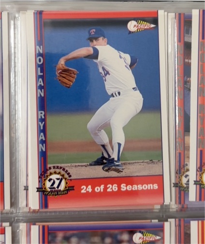 1993 Pacific Texas Express #234 Nolan Ryan — front