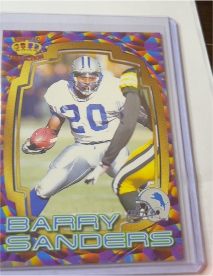 1997 Pacific Dynagon Prism Best Kept Secrets #61 Barry Sanders — front