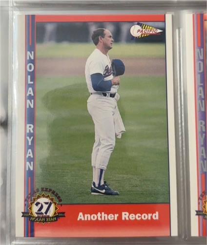 1993 Pacific Texas Express #238 Nolan Ryan — front