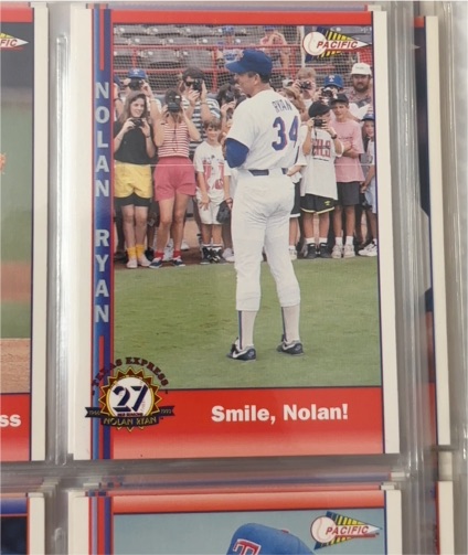 1993 Pacific Texas Express #235 Nolan Ryan — front