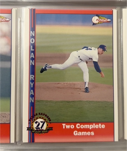 1993 Pacific Texas Express #228 Nolan Ryan — front