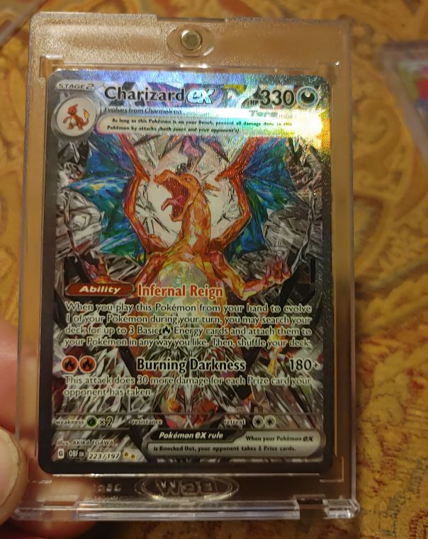 2023 Pokémon TCG Obsidian Flames #223 Charizard EX — front