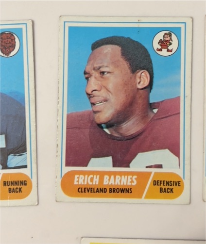 1968 Topps #102 Erich Barnes — front