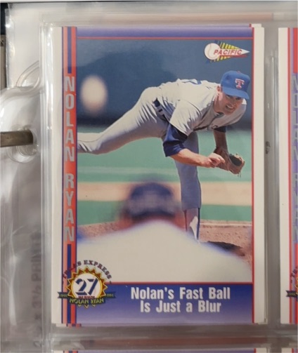 1993 Pacific Nolan Ryan Texas Express 27 Seasons - #247 Nolan Ryan — front