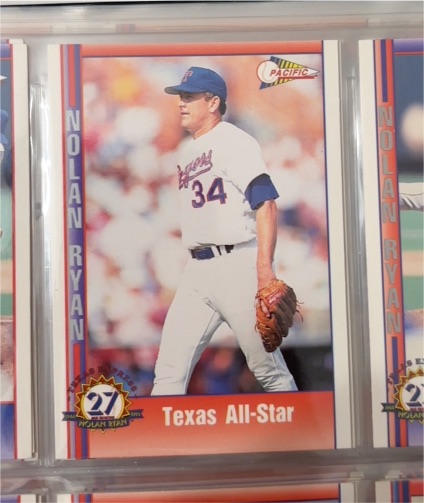 1993 Pacific #27 Nolan Ryan Texas All-Star — front