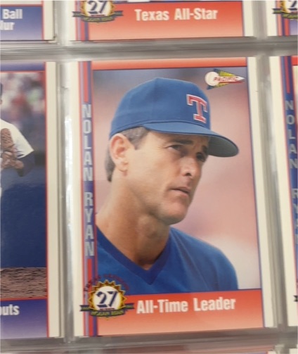 1993 Pacific Texas Express #202 Nolan Ryan All-Time Leader — front