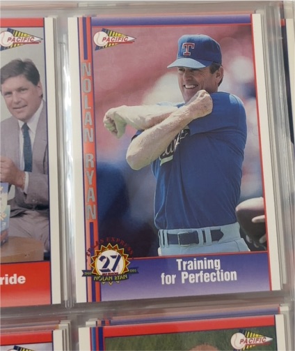 1993 Pacific Texas Express #245 Nolan Ryan — front