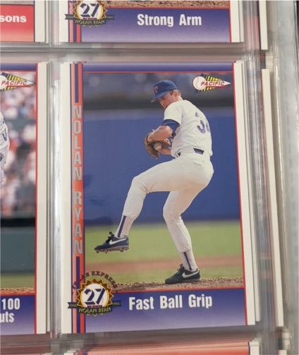 1993 Pacific #211 Nolan Ryan Texas Express II — front