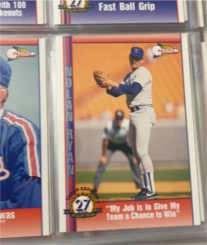 1993 Pacific #230 Nolan Ryan Texas Rangers — front