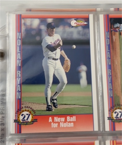 1993 Pacific Nolan Ryan Texas Express 27 Seasons #249 Nolan Ryan — front