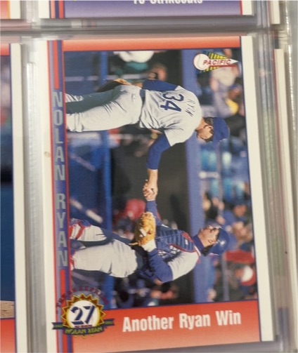 1991 Pacific Nolan Ryan Texas Express I #66 Nolan Ryan — front