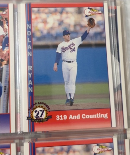 1993 Pacific Texas Express #232 Nolan Ryan 319 And Counting — front