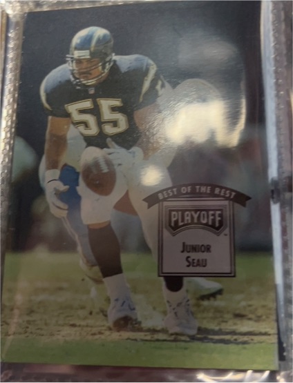 1993 Playoff Contenders #49 Junior Seau — front
