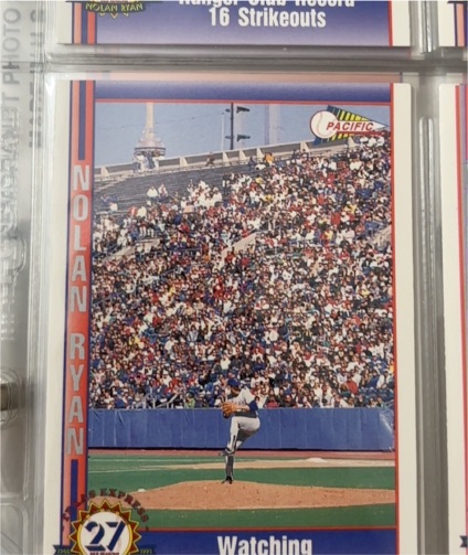 1996 Pacific #27 Nolan Ryan — front
