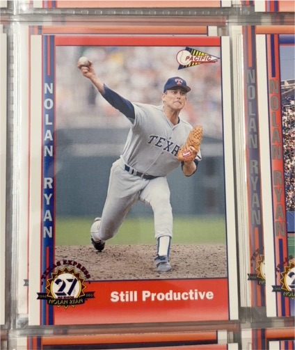 1993 Pacific Texas Express #223 Nolan Ryan Still Productive — front
