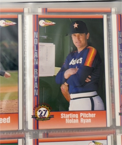 1993 Pacific #36 Nolan Ryan 27th Season — front