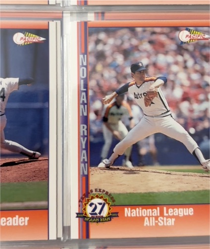 1993 Pacific Nolan Ryan Texas Express 27 Seasons #239 Nolan Ryan — front