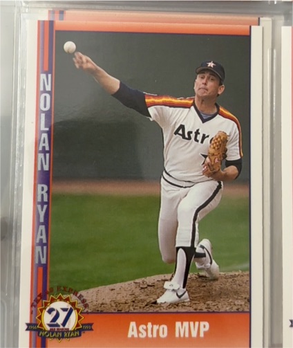 1991 Pacific Nolan Ryan Texas Express #144 Astro MVP — front