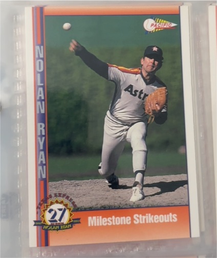 1993 Pacific Nolan Ryan Texas Express 27 Seasons #27 Nolan Ryan — front